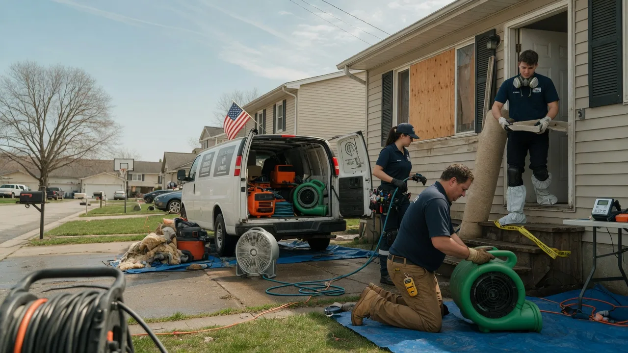 Water Damage Restoration in Tallmadge, OH near me